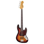 Ficha técnica e caractérísticas do produto Contrabaixo Fender 014 0065 60s Jazz Bass Lacquer RW 3 Color Sunburst
