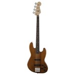 Ficha técnica e caractérísticas do produto Contrabaixo Fender 014 5700 Deluxe Active Jazz Bass Natural Okoume