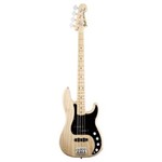 Ficha técnica e caractérísticas do produto Contrabaixo Fender 019 4072 Am Deluxe Precision Bass Ash Natural