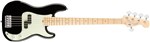 Ficha técnica e caractérísticas do produto Contrabaixo Fender 019 4652 - Am Professional Precision Bass V Maple - 706 - Black