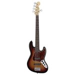 Ficha técnica e caractérísticas do produto Contrabaixo Fender 019 3750 Am Standard Jazz Bass V RW 3 Color Sunburst