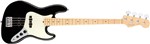 Ficha técnica e caractérísticas do produto Contrabaixo Fender 019 3902 - Am Professional Jazz Bass Maple - 706 - Black