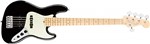 Ficha técnica e caractérísticas do produto Contrabaixo Fender 019 3952 - Am Professional Jazz Bass V Maple - 706 - Black