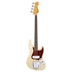 Ficha técnica e caractérísticas do produto Contrabaixo Fender 155 2100 - Ltd 60 Journeyman Relic Jazz Bass - 805 - Aged Olympic White
