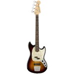 Ficha técnica e caractérísticas do produto Contrabaixo Fender - Am Perfomer Mustang Bass RW - 3-Color Sunburst