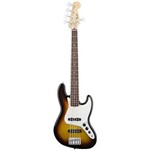 Ficha técnica e caractérísticas do produto Contrabaixo Fender Jazz Bass V Standard Brown Sunburst