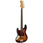 Ficha técnica e caractérísticas do produto Contrabaixo Fender Squier Canhoto Vintage Modified Jazz Bass Sunburst