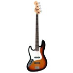 Ficha técnica e caractérísticas do produto Contrabaixo Fender - Standard Jazz Bass Lh - Brown Sunburst