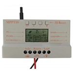 Ficha técnica e caractérísticas do produto Controlador Carga Painel Solar MPPT 30A 12/24V