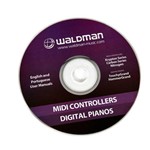 Ficha técnica e caractérísticas do produto Controlador Midi Carbon 25, 8 Pads, 25 Teclas, 2 Interfaces de Pedal - Waldman