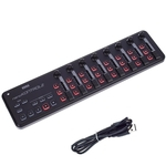 Ficha técnica e caractérísticas do produto Controlador MIDI Korg Nanokontrol 2 USB Preto 24 Botões