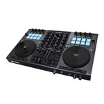 Ficha técnica e caractérísticas do produto Controladora DJ 4 Canais Virtual DJ Gemini G4V