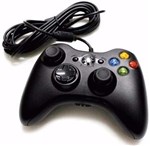 Ficha técnica e caractérísticas do produto Controle com Fio Xbox 360 Pc Computador 2 Metros Cabo USB X-box Notebook - Bt