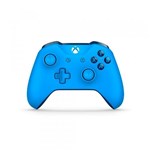 Ficha técnica e caractérísticas do produto Controle Microsoft Azul - Xbox One S