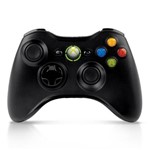 Ficha técnica e caractérísticas do produto Controle Microsoft Xbox 360 Original Sem Fio, Preto
