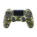 Ficha técnica e caractérísticas do produto Controle Sony Dualshock 4 Green Camouflage Sem Fio
