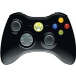 Ficha técnica e caractérísticas do produto Controle Xbox 360 Wireless Preto Microsoft