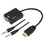 Ficha técnica e caractérísticas do produto Conversor HDMI para VGA