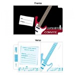 Ficha técnica e caractérísticas do produto Convite Guitarra Ref.771 C/10 - Kidart