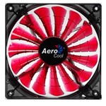 Ficha técnica e caractérísticas do produto Cooler 120X120Mm Aerocool Shark Devil Red Edition C/ Led - Fluid Dynamic - 12.6Dba - En55437