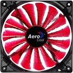 Ficha técnica e caractérísticas do produto Cooler Fan 14cm Shark Devil Red Edition En55475 Vermelho Aerocool - 6V