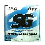 Ficha técnica e caractérísticas do produto Corda Avulsa Guitarra 3ª SOL 017 - SG 2454