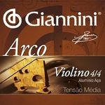 Ficha técnica e caractérísticas do produto Corda Avulsa Para Violino 4ª Sol (g) Giannini Geavva4