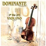 Ficha técnica e caractérísticas do produto Corda Avulsa para Violino 3ª Ré (D) Dominante