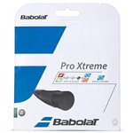 Ficha técnica e caractérísticas do produto Corda Babolat Pro Xtreme 16L 1.30mm Preta - Set Individual