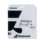 Ficha técnica e caractérísticas do produto Corda Babolat RPM Blast 120 18 Set Individual Preta