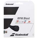 Ficha técnica e caractérísticas do produto Corda Babolat RPM Blast 18L 1.20mm Preta - Set Individual
