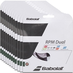 Ficha técnica e caractérísticas do produto Corda Babolat Rpm Dual 16 1.30mm 11.75m - Pack C/ 12 Sets