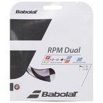 Ficha técnica e caractérísticas do produto Corda Babolat Rpm Dual 17l 1.25mm Preta - Set Individual