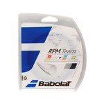 Ficha técnica e caractérísticas do produto Corda Babolat RPM Team 16L 1.30mm Preta - Set Individual
