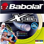 Ficha técnica e caractérísticas do produto Corda Babolat Xcel 15L 1.35mm 12m Natural - Set Individual