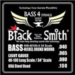 Ficha técnica e caractérísticas do produto Corda Baixo Blacksmith .040 4cordas - NW40100