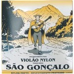 Ficha técnica e caractérísticas do produto Corda de Nylon Preto para Violao Sao Goncalo