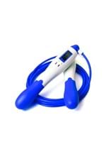 Ficha técnica e caractérísticas do produto Corda de Pular com Contador Digital Profissional Ginástica Reforçada Fitness Academia Azul