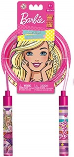 Ficha técnica e caractérísticas do produto Corda de Pular Fabulosa Barbie Rosa