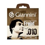 Ficha técnica e caractérísticas do produto Corda Giannini P/ Guitarra SSGPNFJ Frejat 0.10-0.46 - EC0179