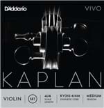 Ficha técnica e caractérísticas do produto Corda Lá D´addario Kaplan Vivo para Violino (Alumínio) [Encomenda!]