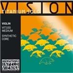 Corda Mi Thomastik Vision Titanium Solo para Violino