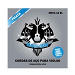 Ficha técnica e caractérísticas do produto Corda Monterey Prata P/ Violão Aço EMVA10 EL 10/47 - EC0348