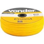 Ficha técnica e caractérísticas do produto Corda Multifilamento Trançada 5 Mm X 250 M Amarela em Carretel Vonder 0 Vonder