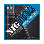 Ficha técnica e caractérísticas do produto Corda P/ Guitarra 0.10 Nig - (N-64)