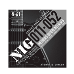 Ficha técnica e caractérísticas do produto Corda P/ Guitarra 0.11 Nig - (N-61)