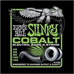 Ficha técnica e caractérísticas do produto Corda para Baixo (.045/.130) Cobalt 5 Strings Slinky 2736 - Ernie Ball