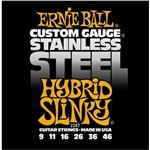 Ernie Ball - Corda para Guitarra (.009/.046) Stainless Steel Hybrid Slinky 2247