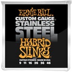 Ficha técnica e caractérísticas do produto Corda para Guitarra (.009/.046) Stainless Steel Hybrid Slinky 2247 - Ernie Ball