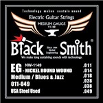 Ficha técnica e caractérísticas do produto Corda Para Guitarra Blacksmith 011 - Nw-1149